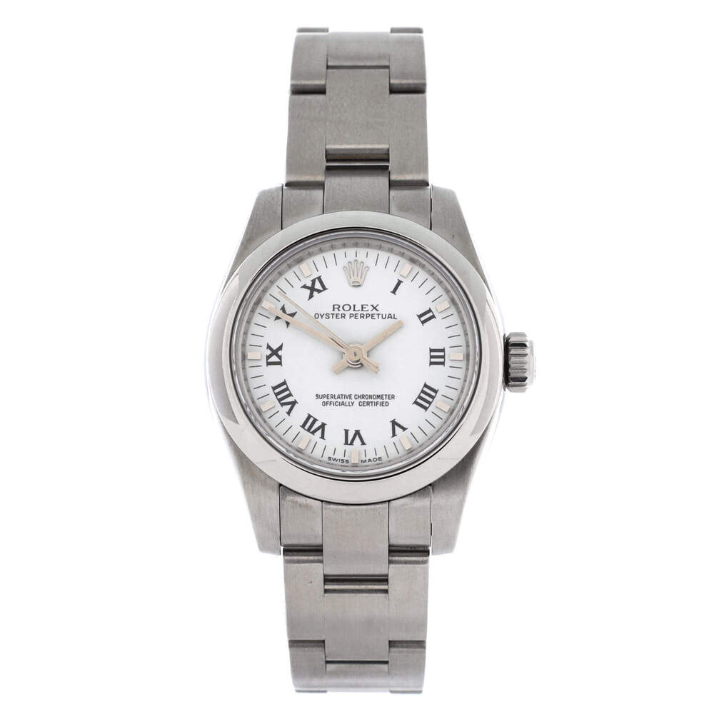 Rolex 26 Oyster Perpetual Automatic Watch Stainless Steel
